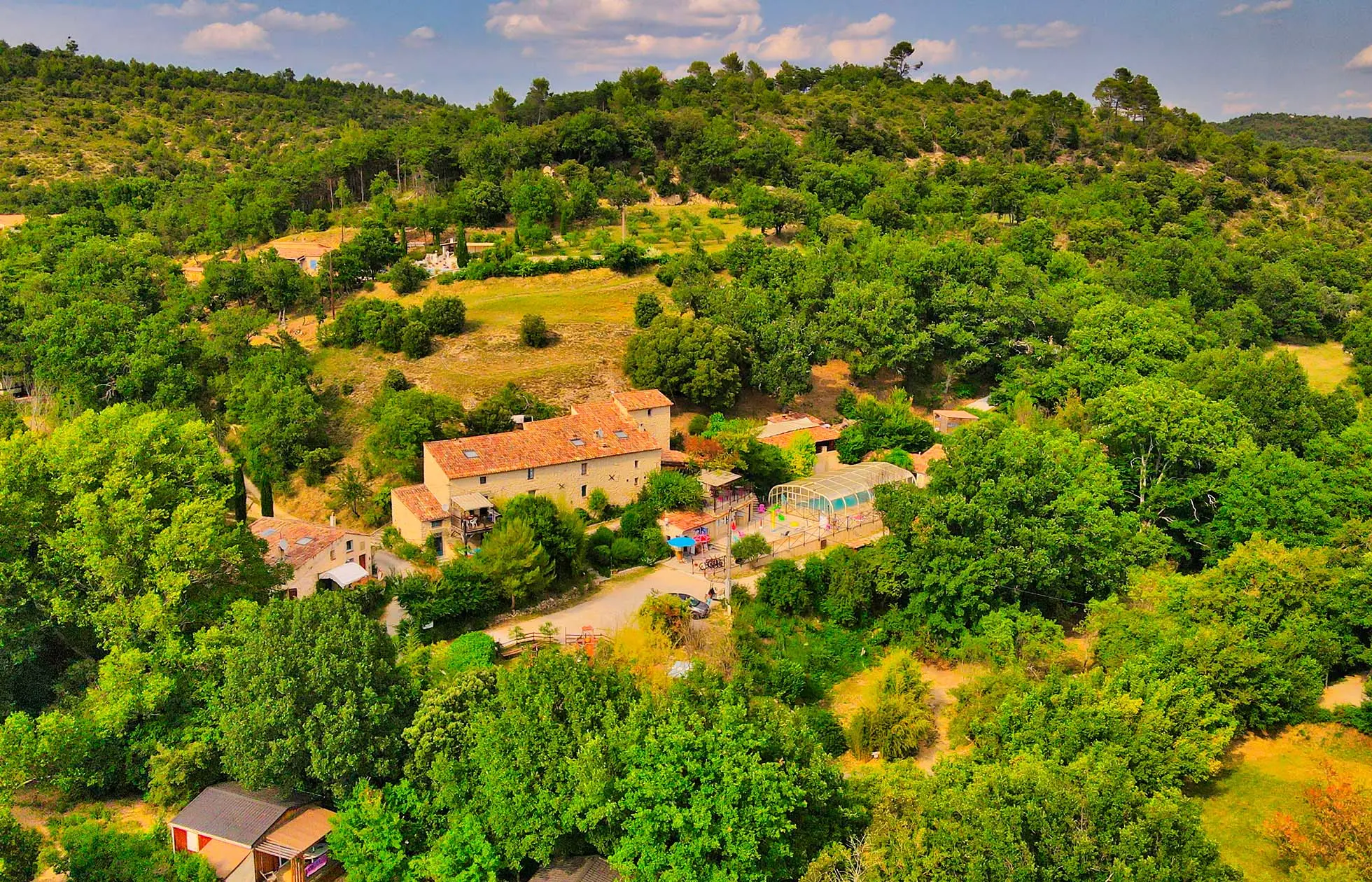 01 - Camping La Beaume - Situation