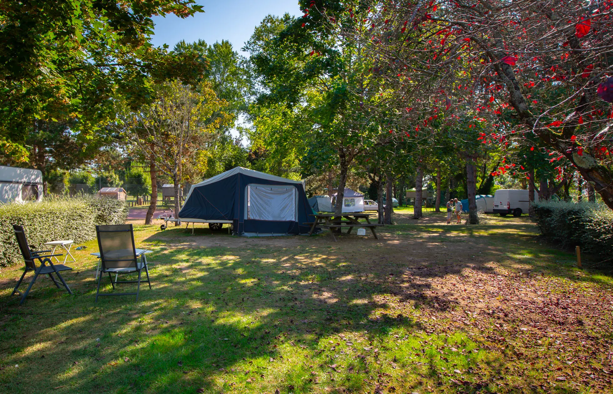 Camping Au Bord de Loire - Toile de tente Treck