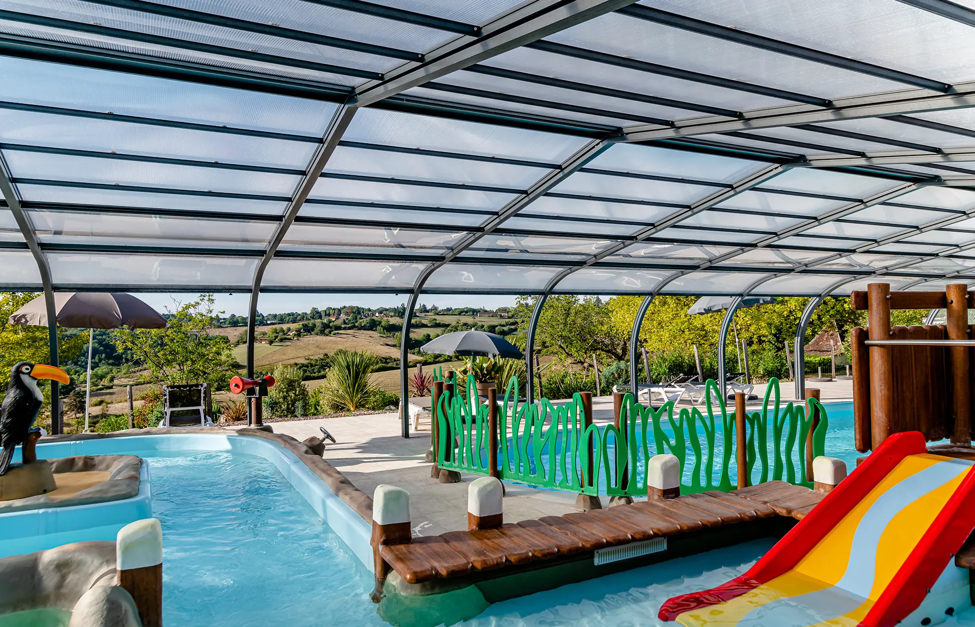Camping Les Terrasses de Dordogne - Piscine 8