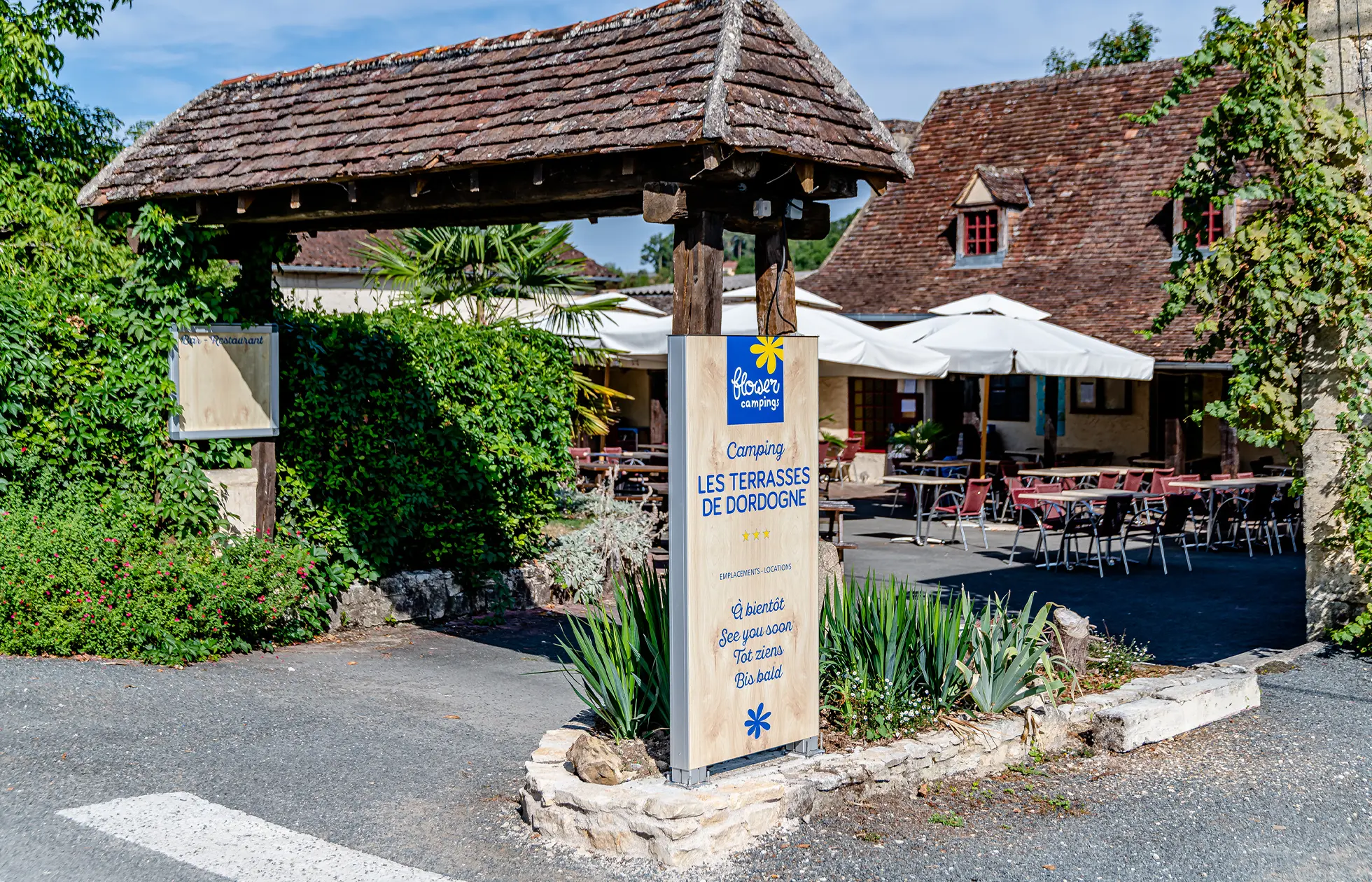Camping Les Terrasses de Dordogne - Situation 1