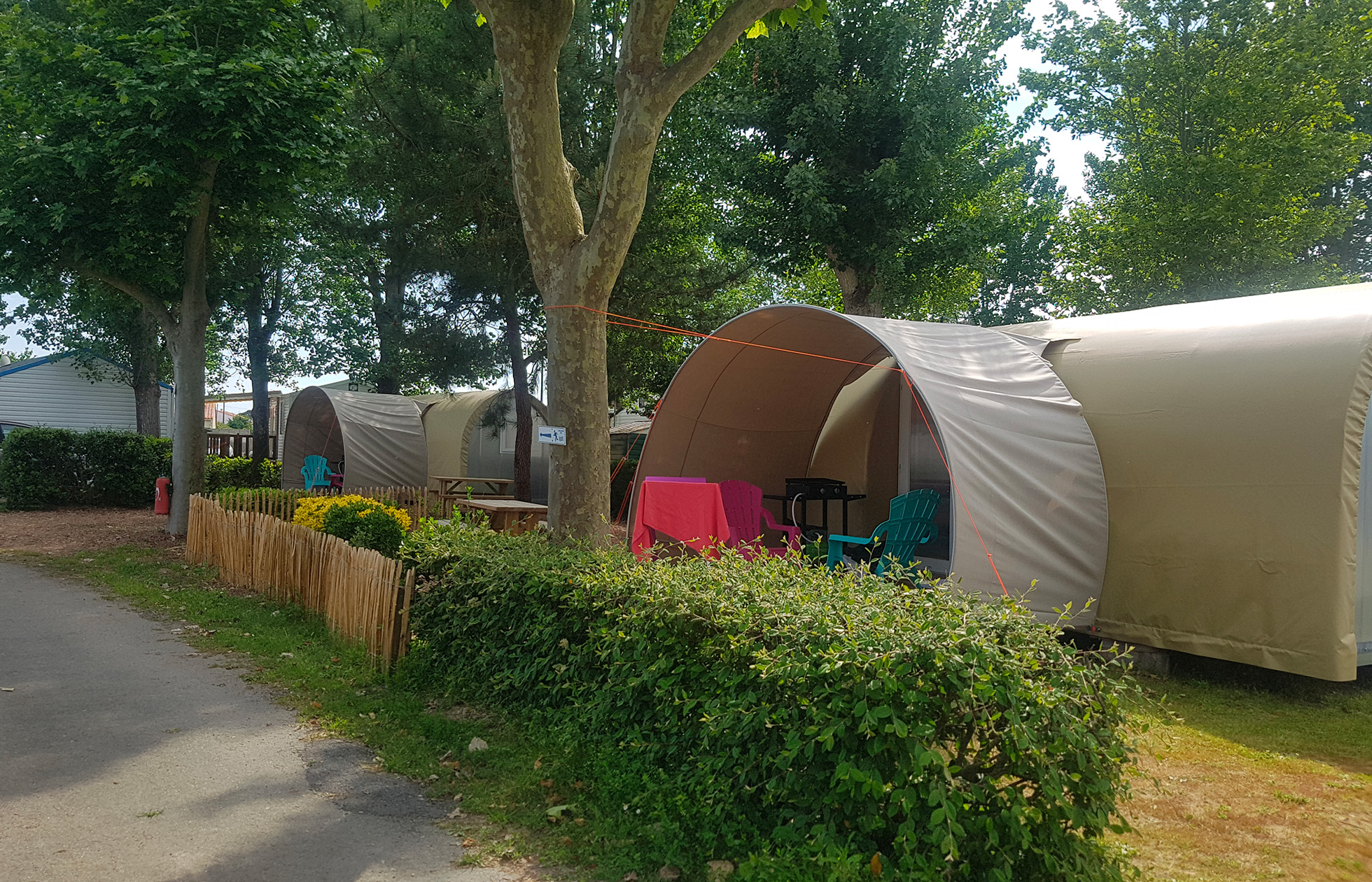 21 - Camping Le Pré des Sables - Hébergement