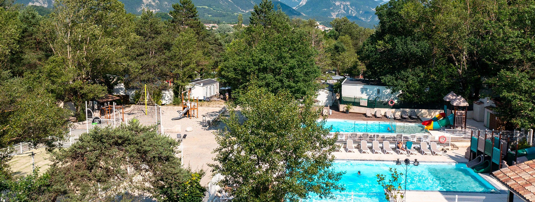 Campsite La Pinde - between Vercors and Provence